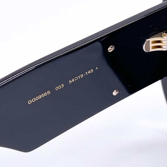 NEW GUCCI GG0956S 003 BLACK SUNGLASSES GUCCI WOMEN’S EYEWEAR GUCCI GG0956S main image 11